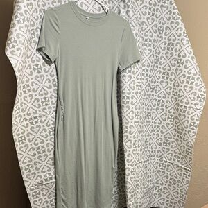 Source Unknown Sage Green Dress
